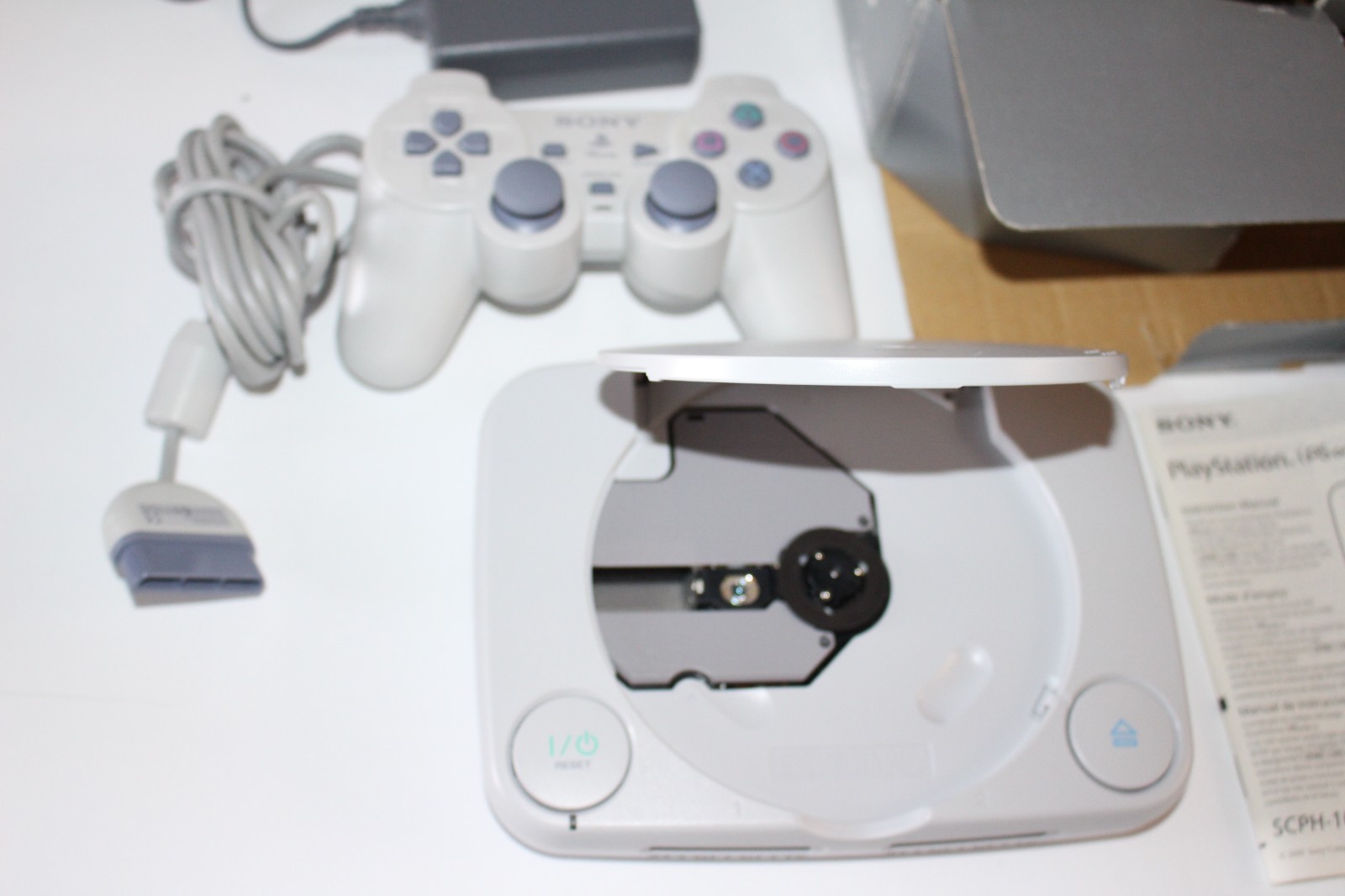 Playstation One Complete In Box With 17 PS1 Games And 2 Controllers