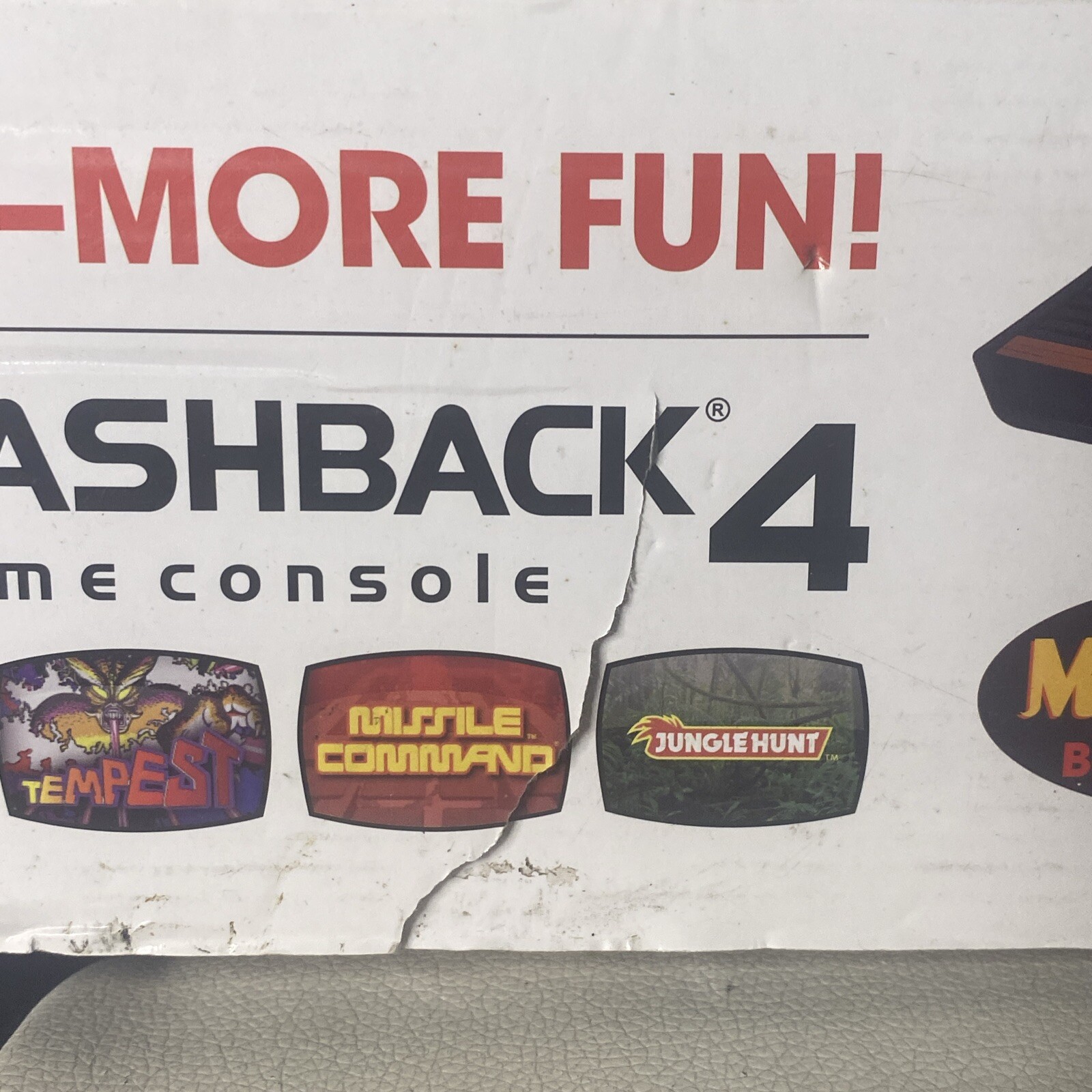 Atari Flashback 4 Classic Game Console 76 built in games With Box