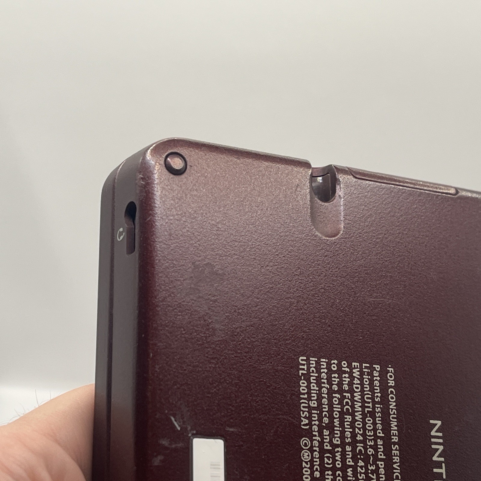 Nintendo DSi XL Launch Edition Handheld System – Burgundy Tested Working