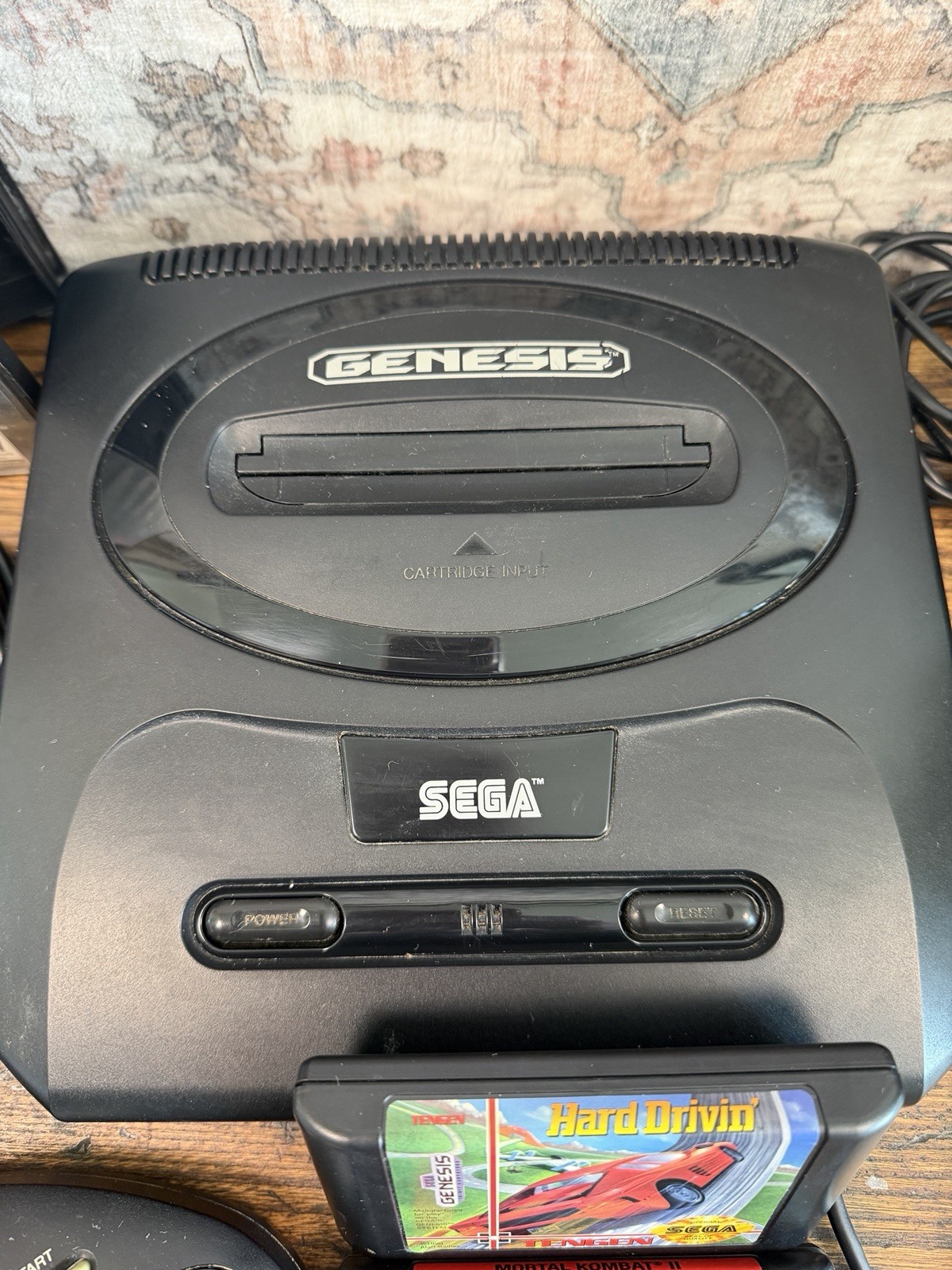 Sega Genesis Model 1 Bundle Tested Mortal Kombat II Ultimate MK3 Hard Driving