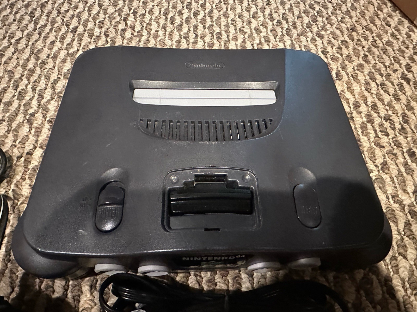Nintendo 64 N64 Console, 2 OEM Original Controllers Works (Read description)