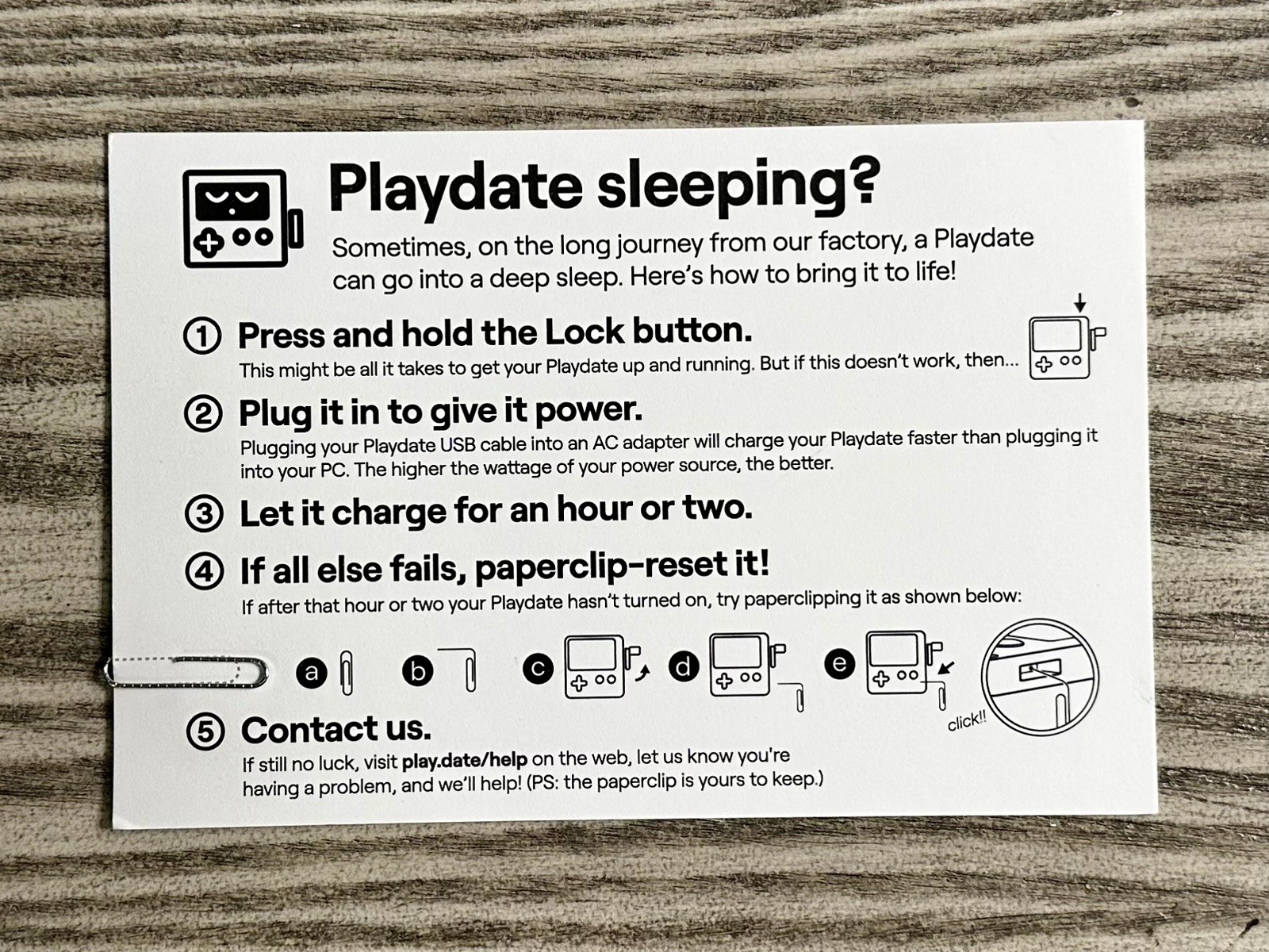 Playdate Panic Console Handheld with Teal Cover, all original packaging