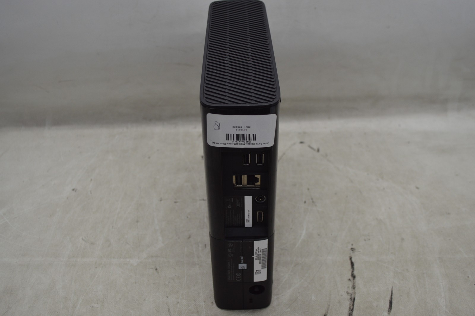 Microsoft Xbox 360 e Model 1538 Black No HDD Video Game Console *Console Only*
