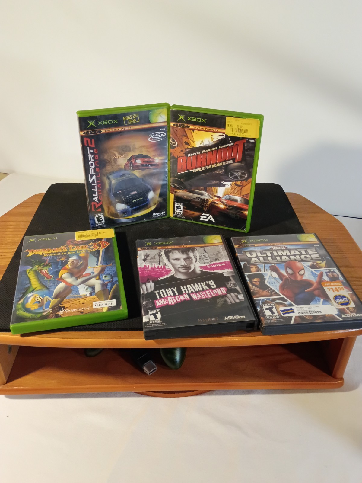 🔥Original Xbox Bundle W/ Controller 5 Games Tested / Working Read Disc