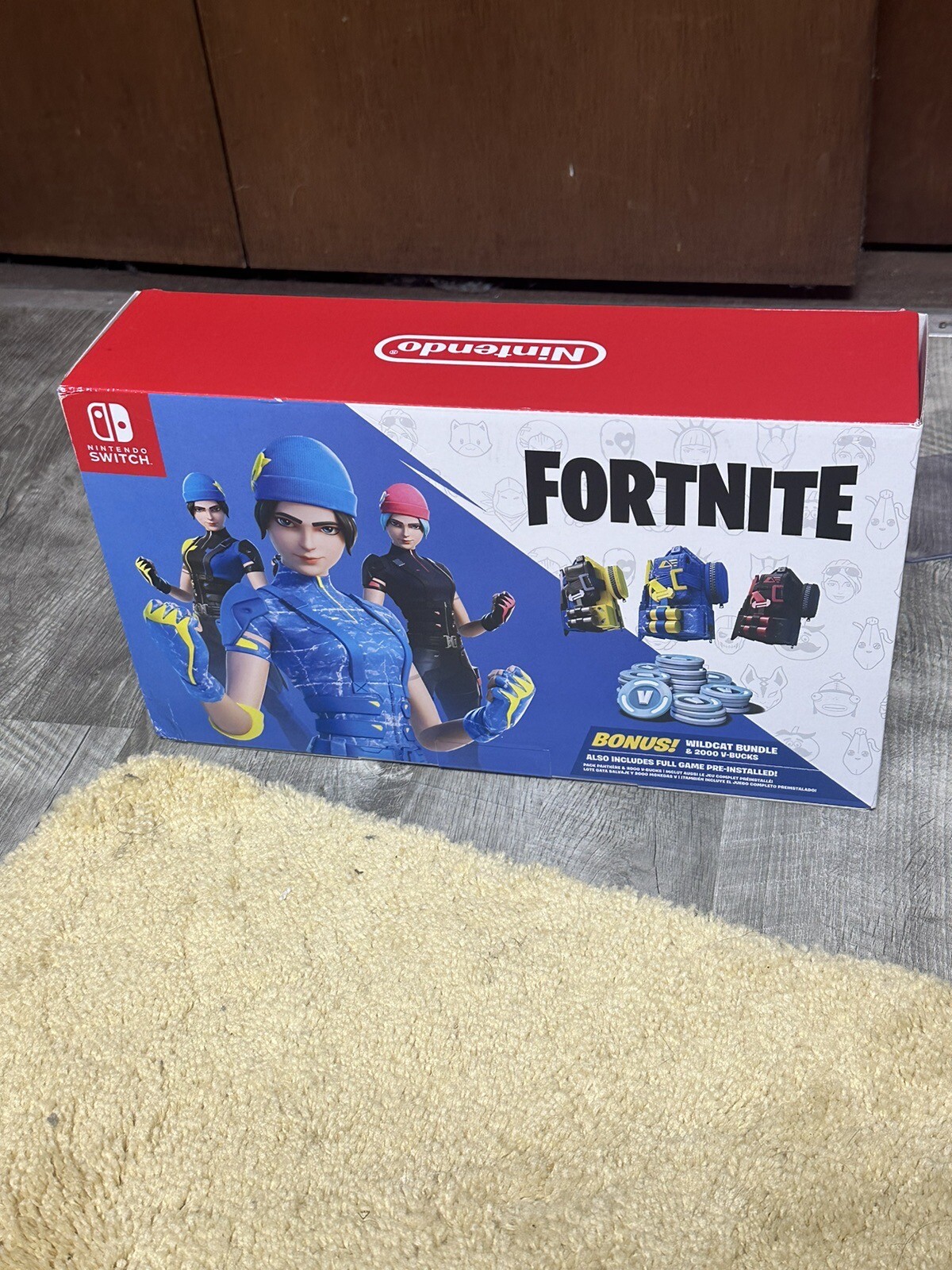 nintendo switch fortnite wildcat