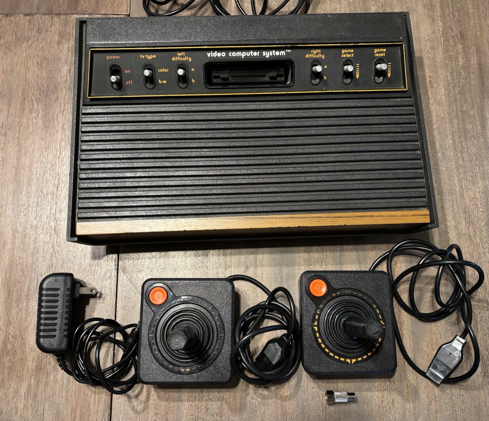 Atari 2600 Game System W/ (6) Games