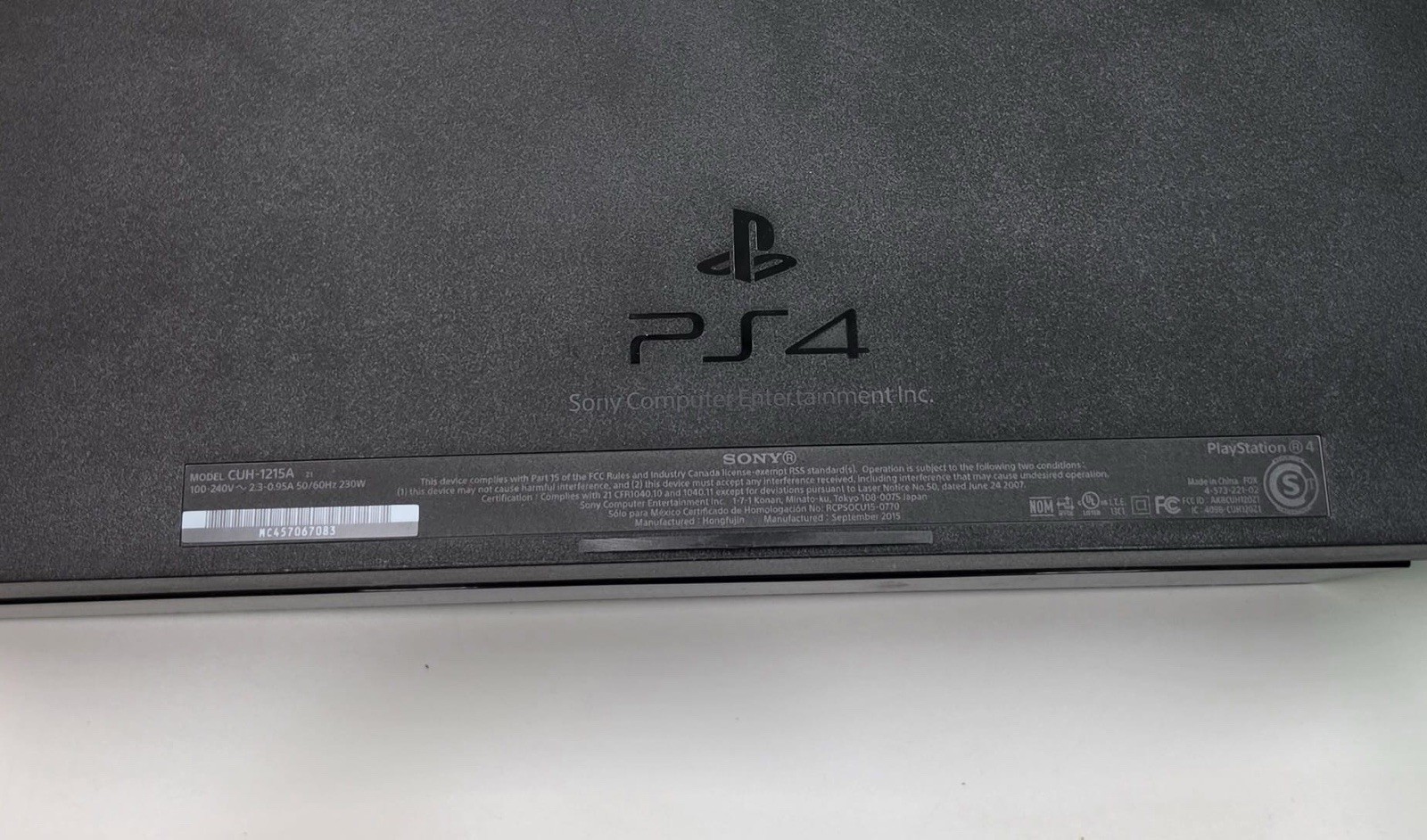 Sony PS4 Star Wars Darth Vader Limited Edition 500GB CUH-1215ATested w/ Box