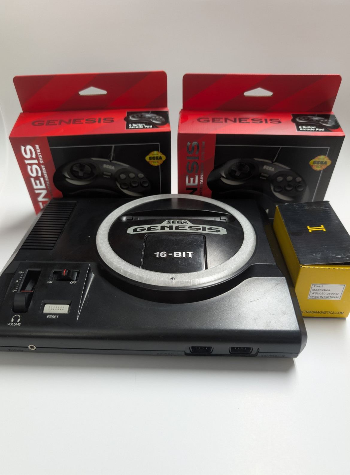 SEGA Genesis VA6 w/ Native HDMI ⚡ MegaSwitch-HD + SMS 🎮 Recapped ✨ RGB LED 🔥