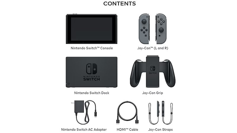 Nintendo Switch Console 32GB Grey