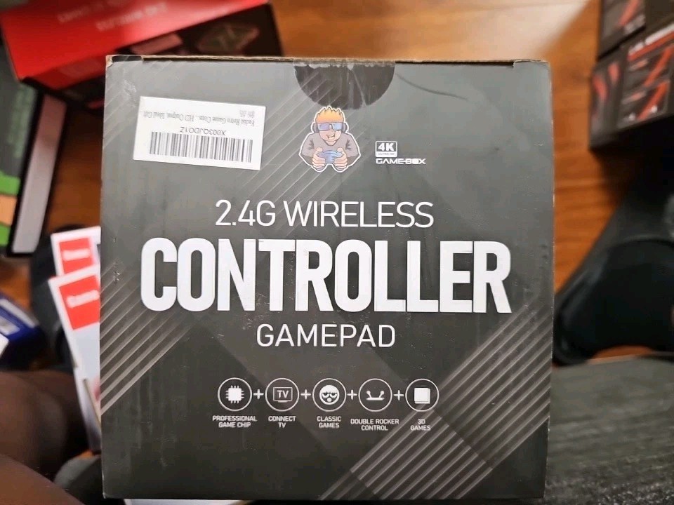 2.4G Wireless Controller Gamepad Lite – 4K Ultra HD Game Stick