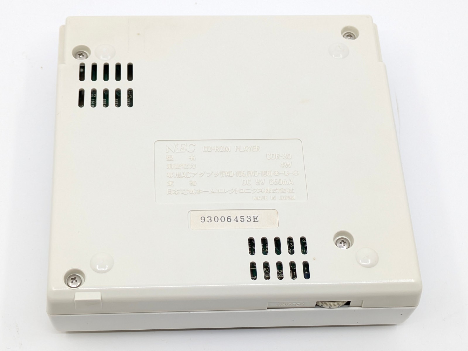 PC Engine(PI-TG001) CD-ROM2 (CDR-30) Interface Unit (IFU-30) Reads CDs only
