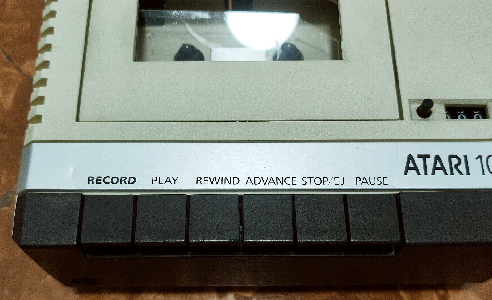Vintage Atari 1010 Program Recorder Untested For Parts or Repair