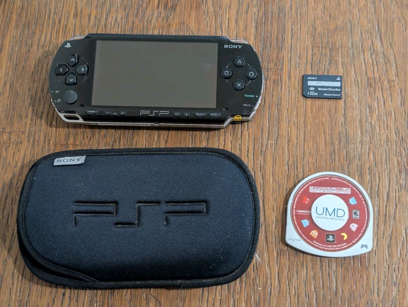 Sony PlayStation PSP PCH-1001 Handheld Game System Black – PARTS ONLY