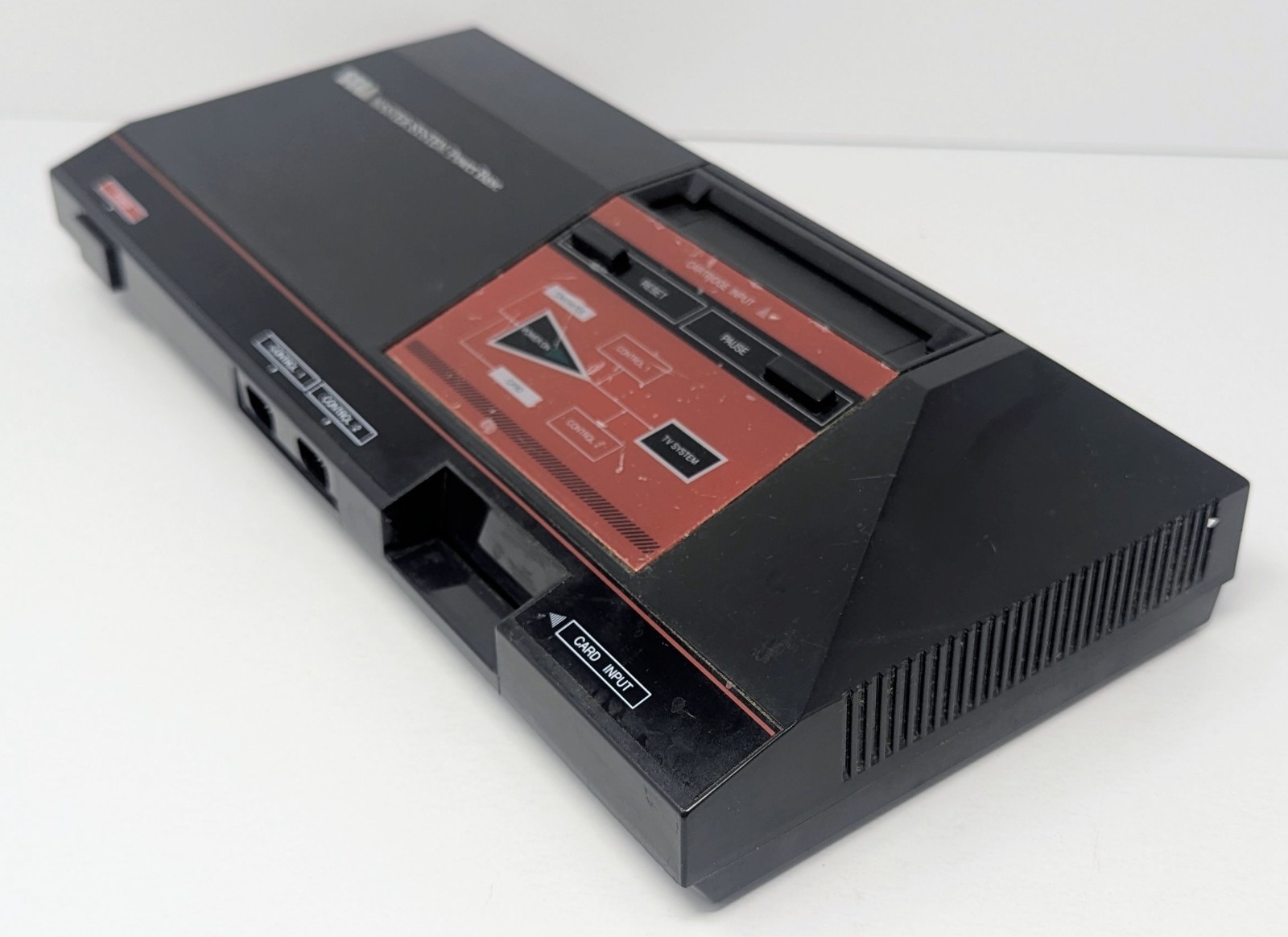 Sega Master System Console w/ AC Adapter – Powers On – For Parts Or Repair