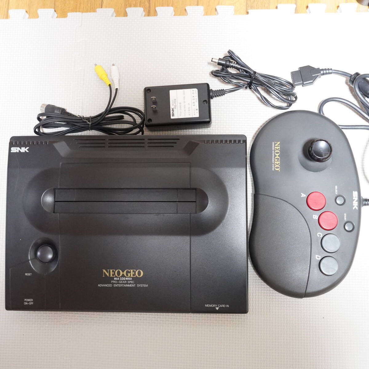 NEOGEO AES Console/Controller Arcade Stick SNK From Japan