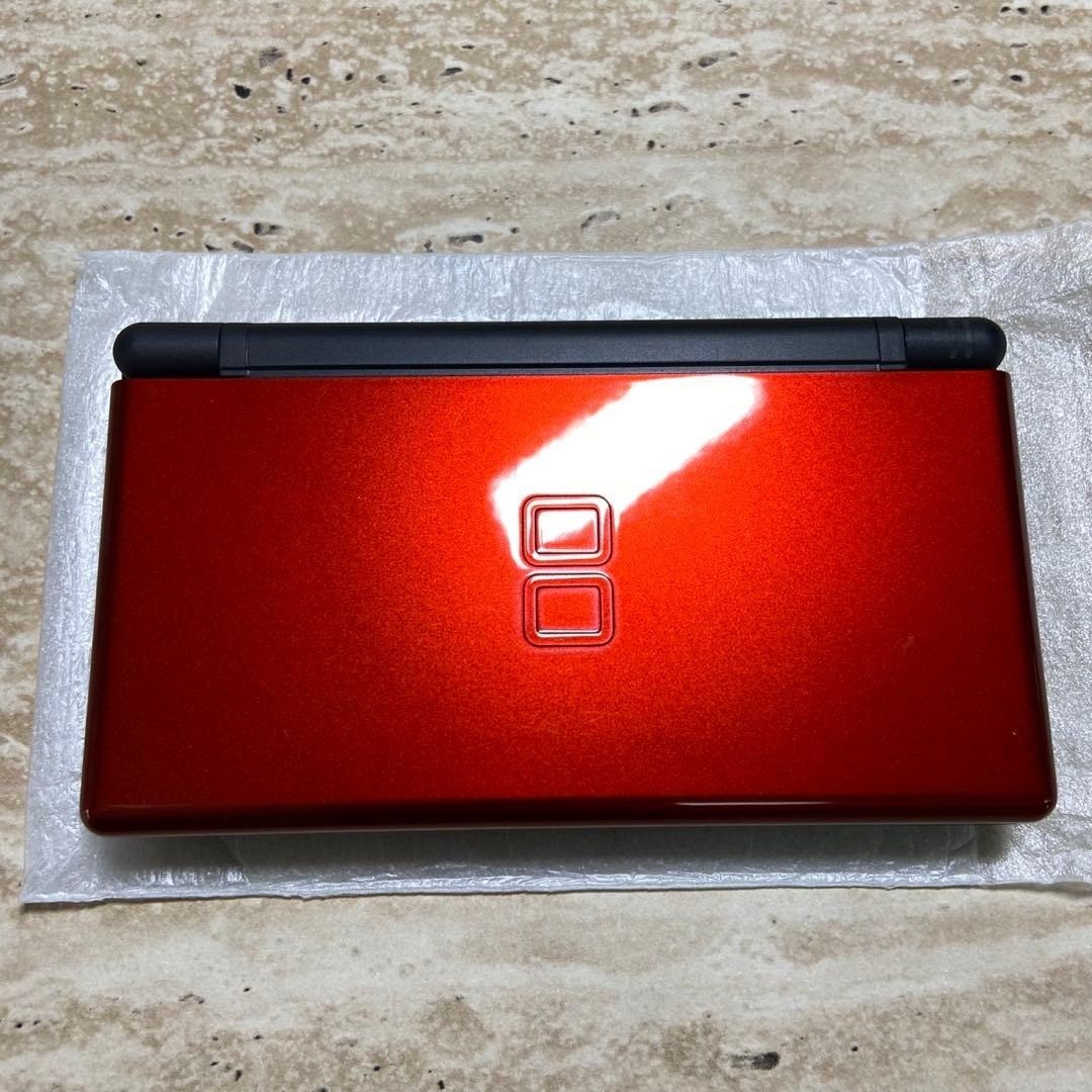 Nintendo DS Lite Crimson Black Complete in Box Near Mint CIB 7233