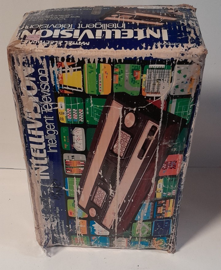 Intellivision Video Game console Bundle With Box Chord and Manual