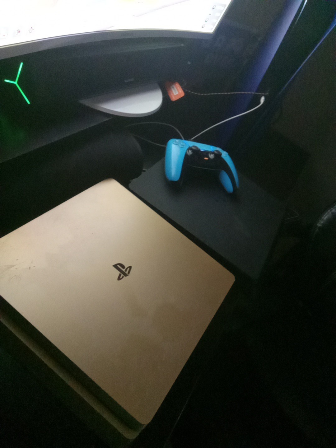 Sony 3002191 PlayStation 4 Slim Limited Edition 1TB Gaming Console – Gold