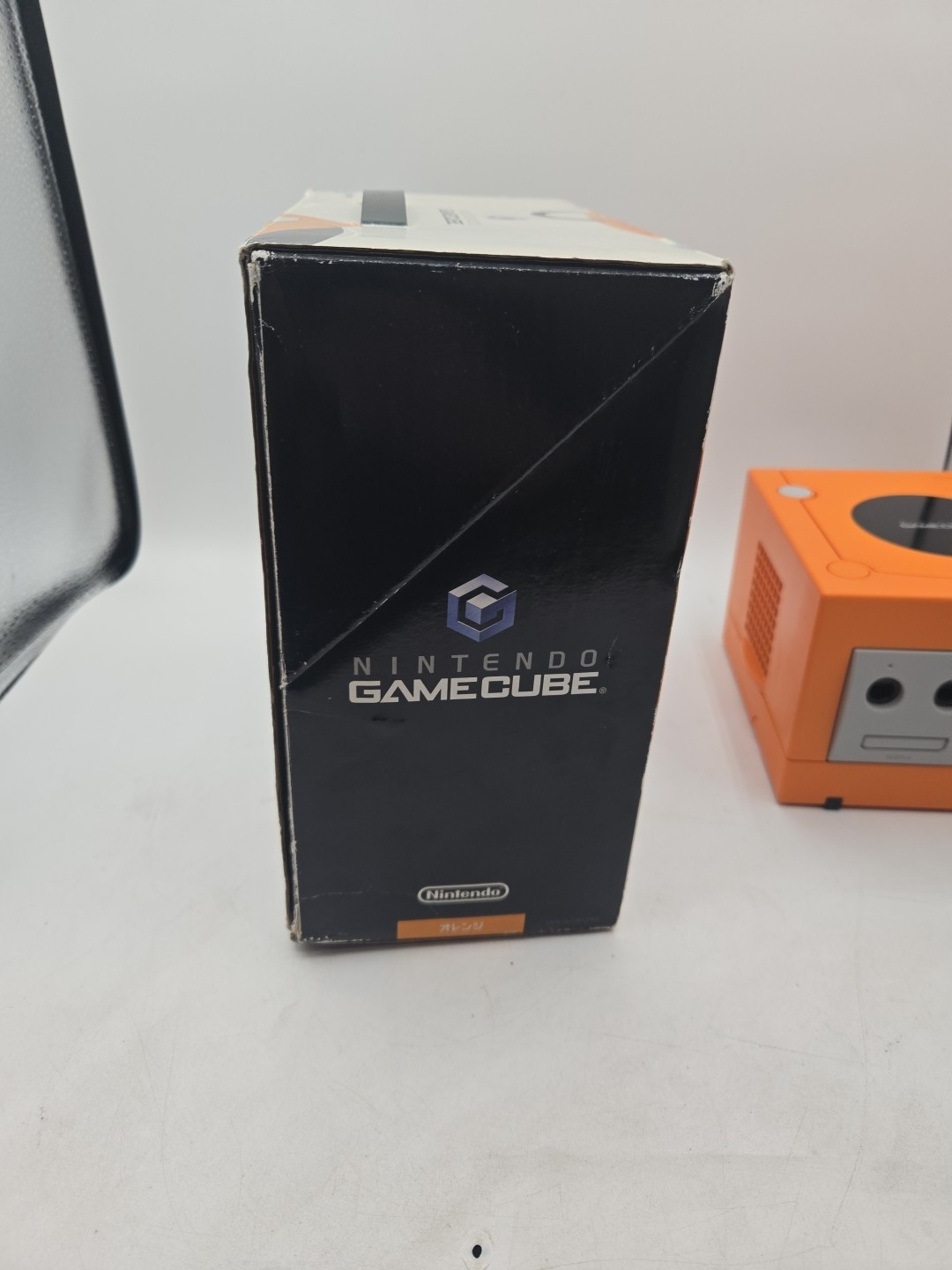 Nintendo Spice Orange Gamecube DOL-001 CIB Complete Us Region US Seller TESTED!!