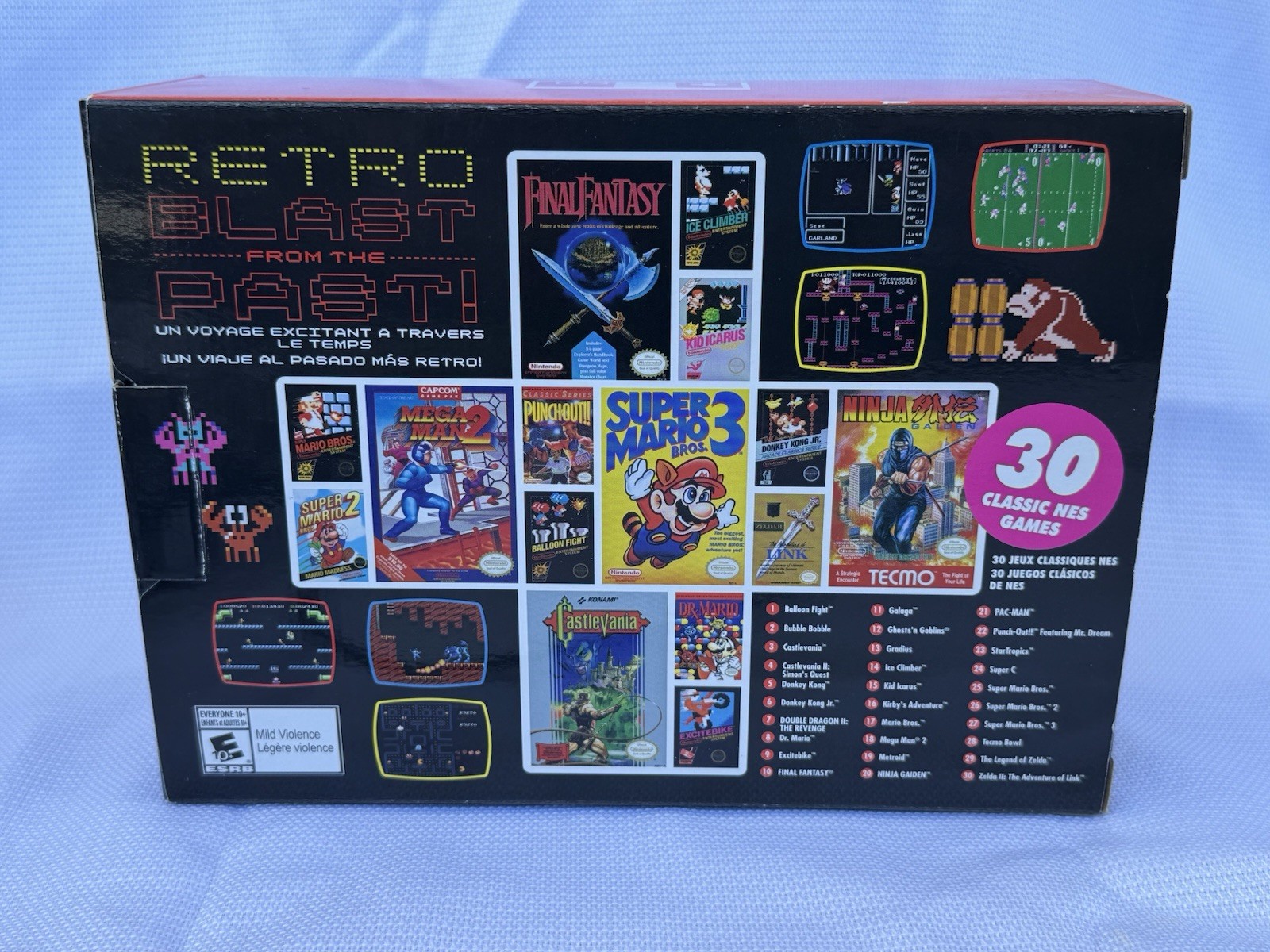 Authentic Nintendo NES Classic Edition Console 30 Games HDMI Complete CLV-001
