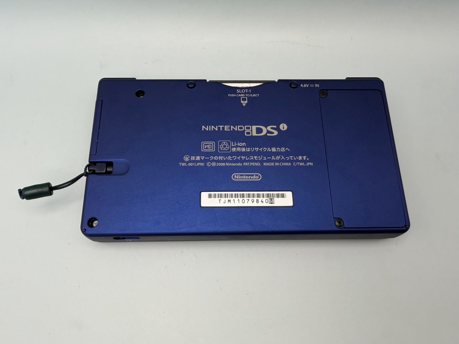 Metallic Blue Nintendo DSi Handheld Console (Japan Import) with new charger