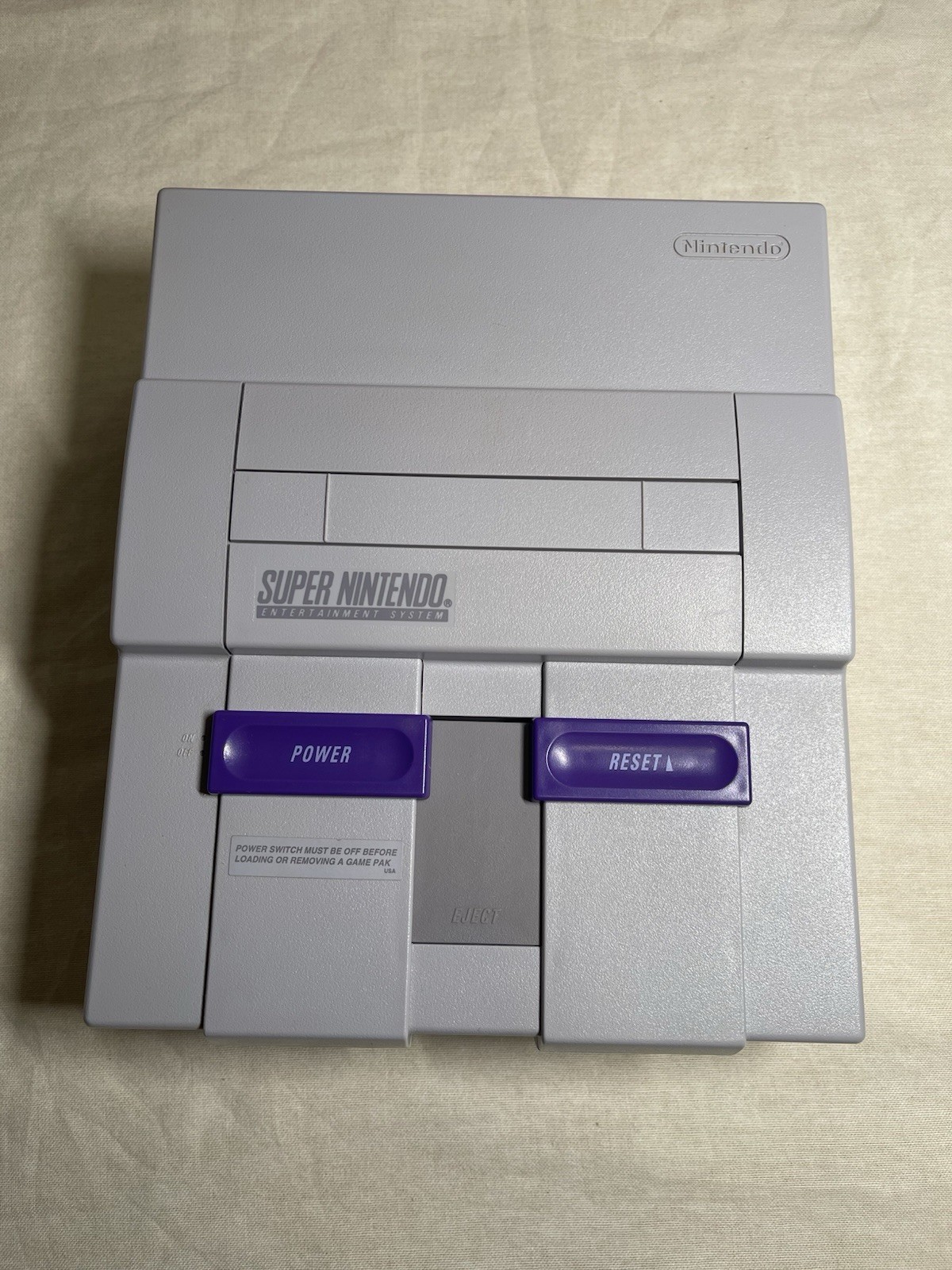 Super NES Donkey Kong Console Set CIB W/ Matching Serial Number – Tested!