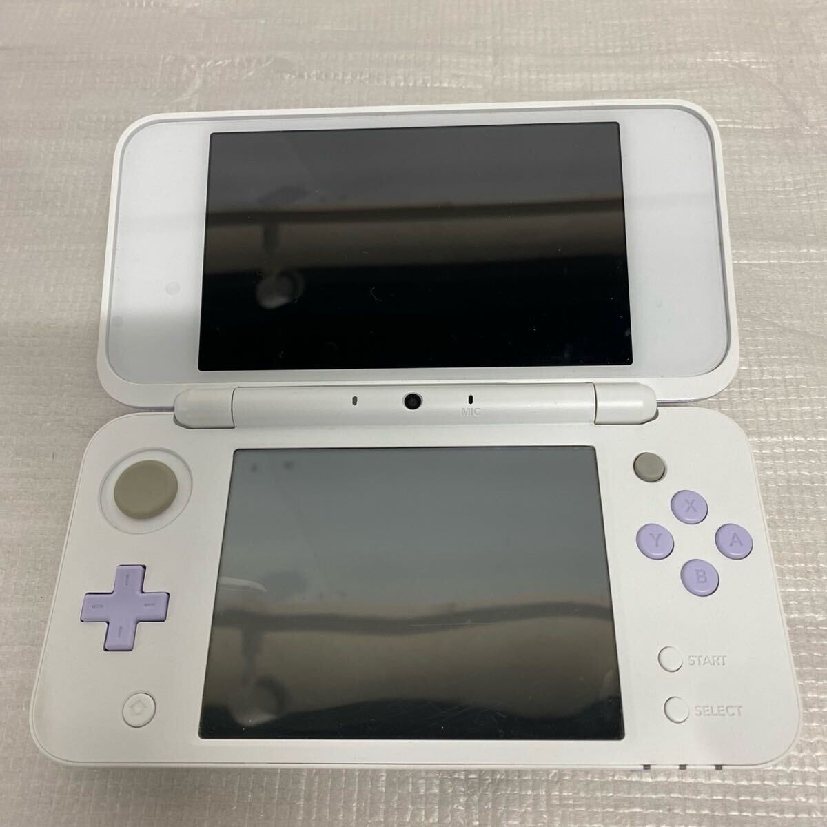 New Nintendo 2DS XL LL White Lavender Console Working Japanese ver