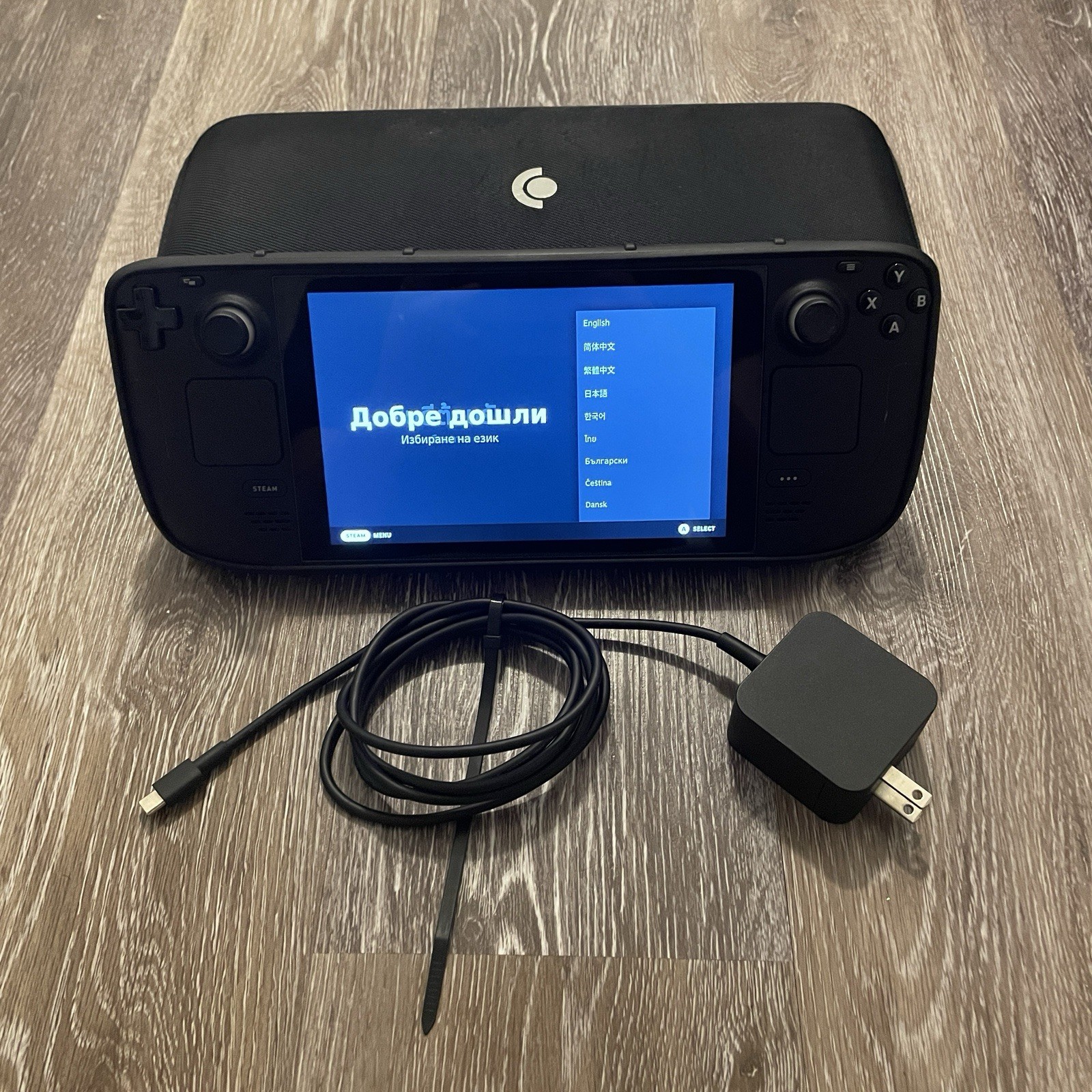 Steam Deck 256GB LCD with Case And Charger – Tested Working – Great Condition