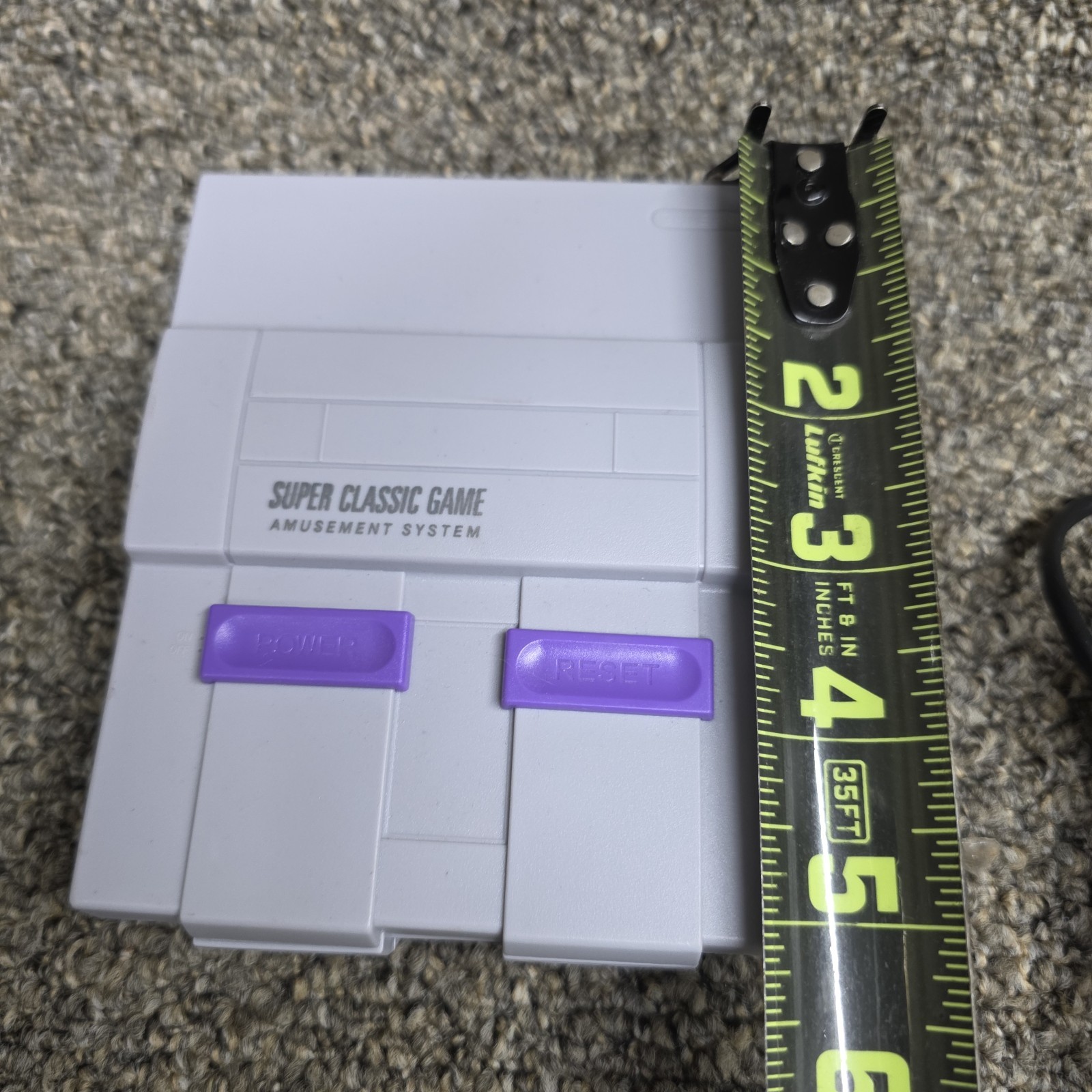 Super Classic Mini Game System (SNES CLONE ) Tested Working