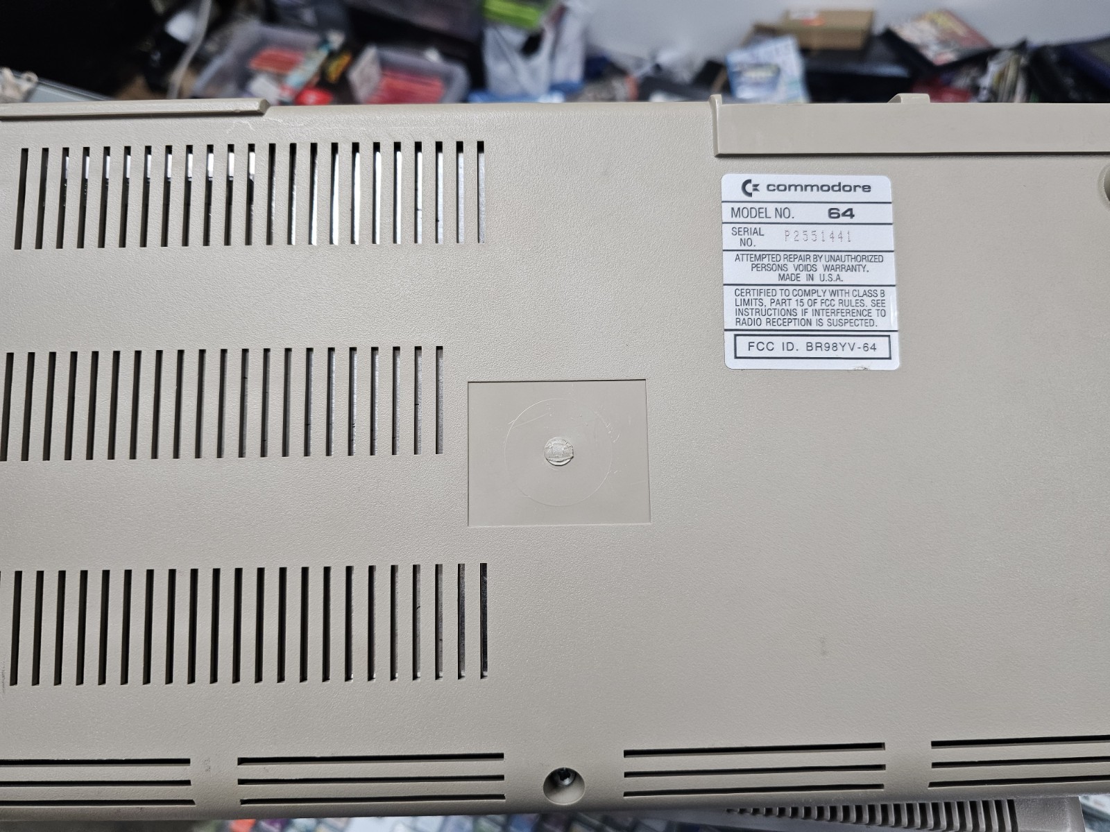 Commodore 64 Console Keyboard & 1541 Disk Drive