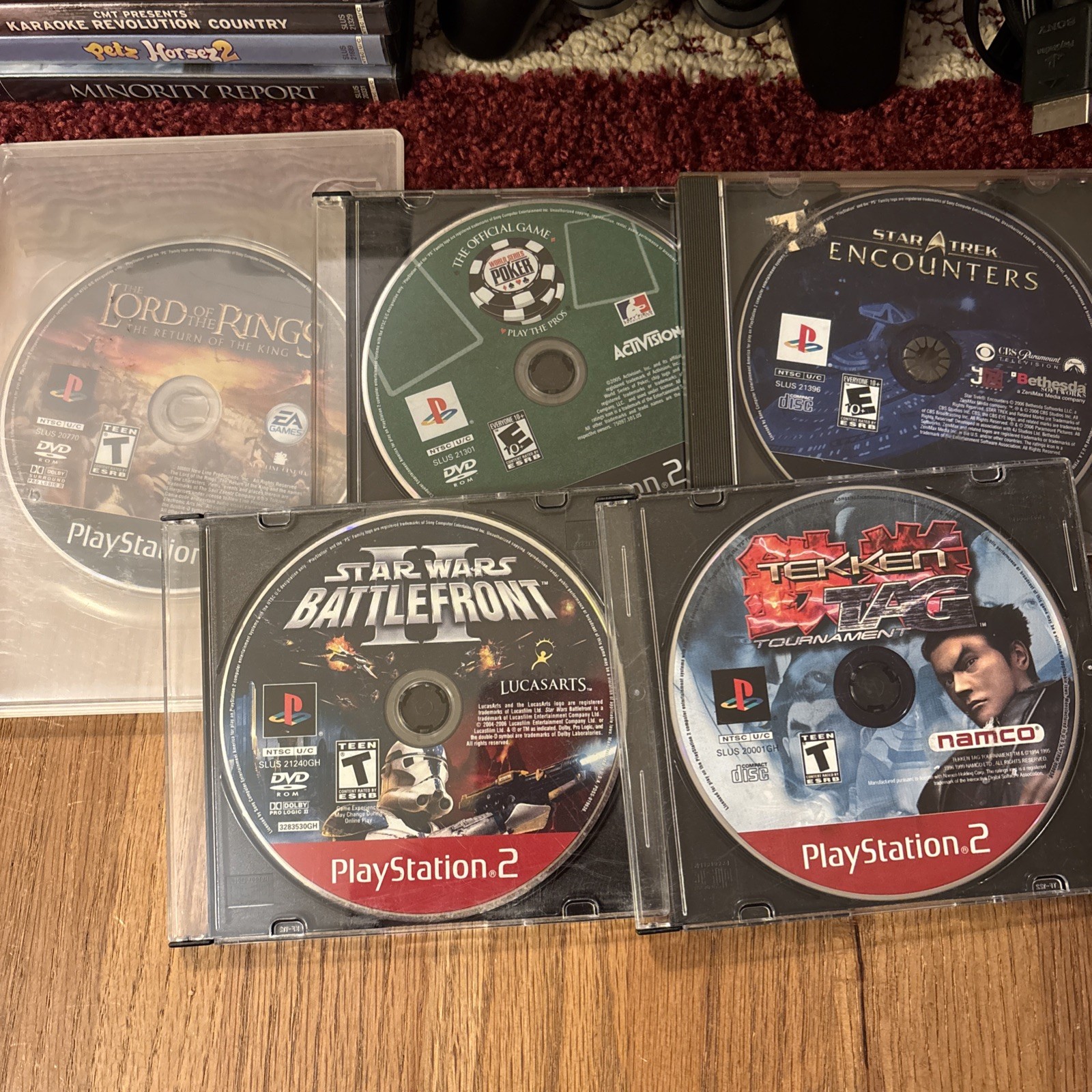 PlayStation 2 HBB 1 Controller,17 Game Bundle Tested,Some Games Not Tested
