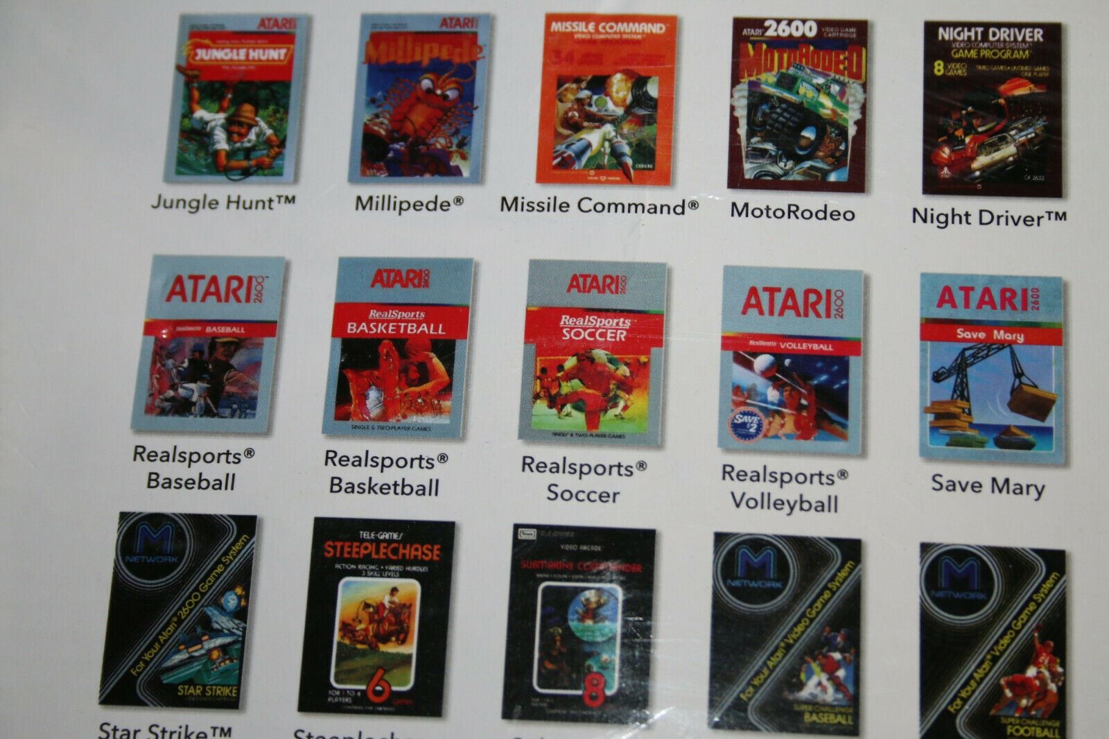 Atari Flashback 8 40th Anniversary 105 Built-In Games PIT FALL See Photos