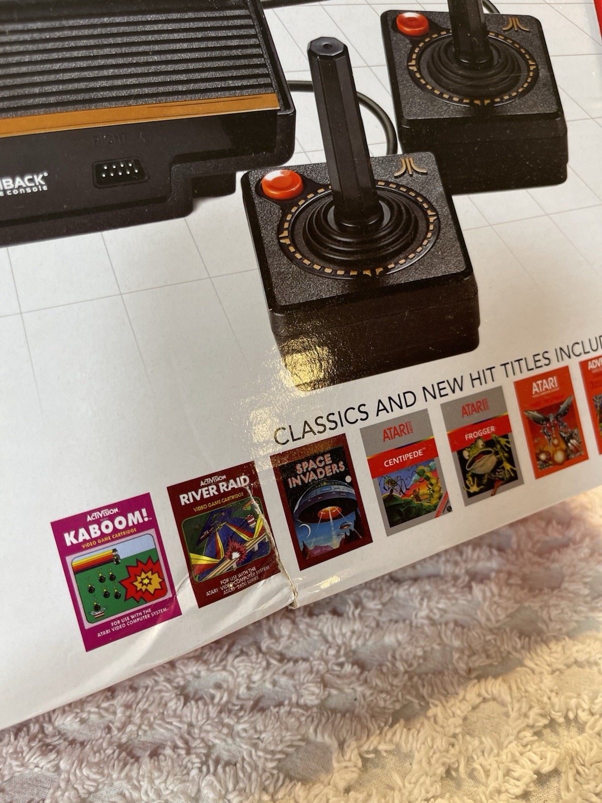Atari Flashback 8 Black Console Plug Play Built-In Games