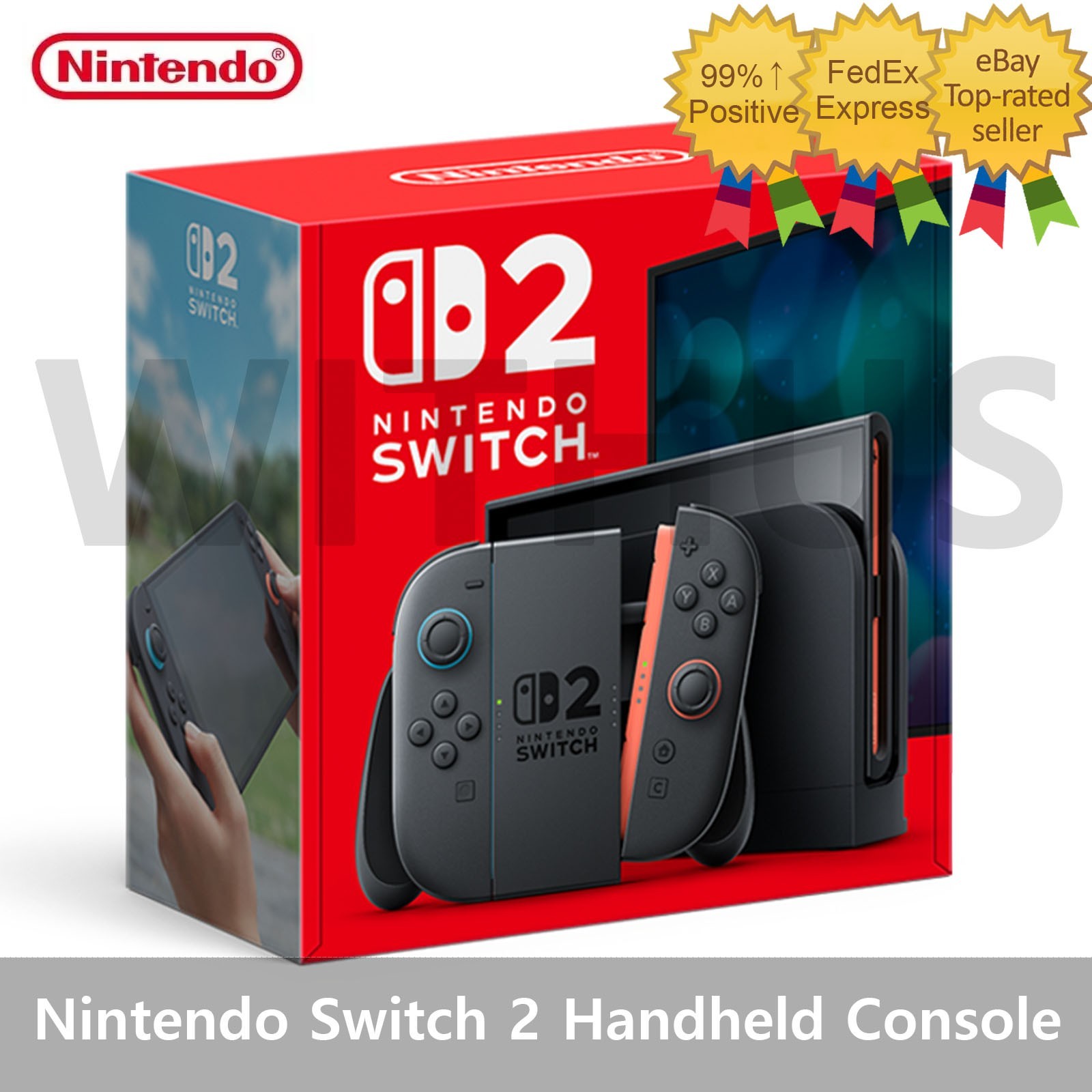 Nintendo Switch 2 Handheld Console 256GB – Brand New in Box / Korean ver.