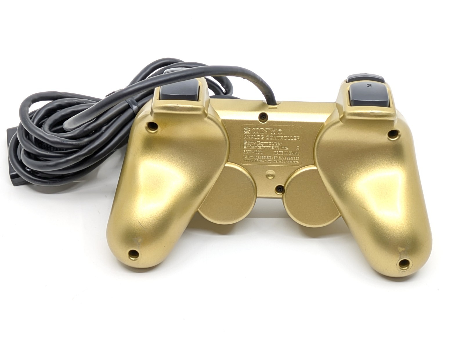 Sony PS2 Hyakushiki Gold Z Gundam SCPH-55000GU Console w/ Controller Tested JP