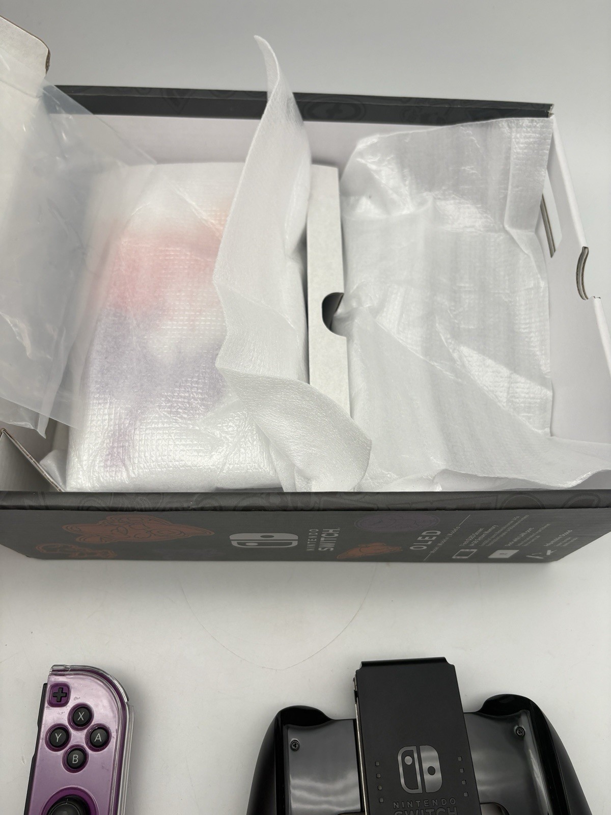 Nintendo Switch OLED Pokemon Scarlet & Violet Edition Console Bundle Complete