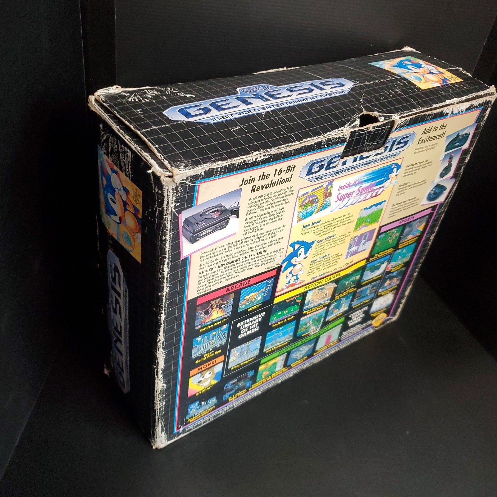 Sega Genesis Console Model 1 Bundle Complete CIB Boxed – Cleaned & Tested