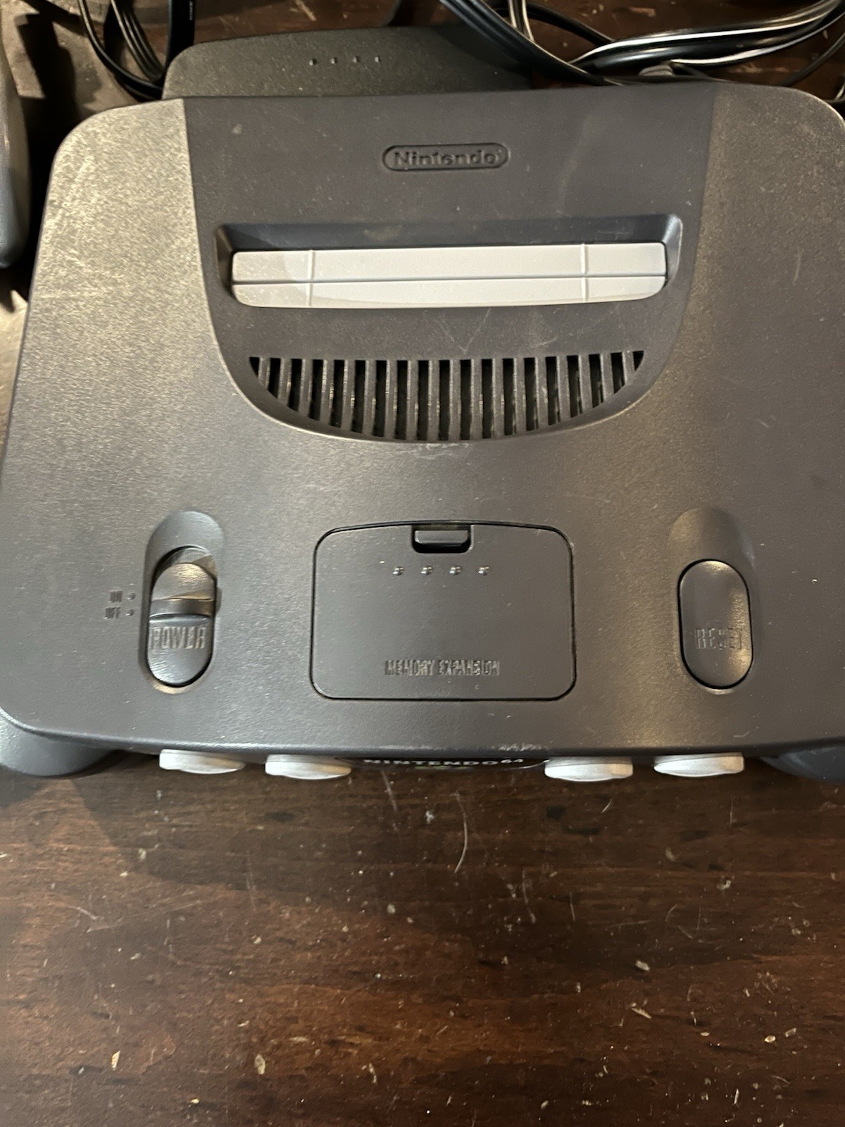 Nintendo 64 N64 Console Bundle: Expansion, 4 Controllers, 2 Games, Rumble pack