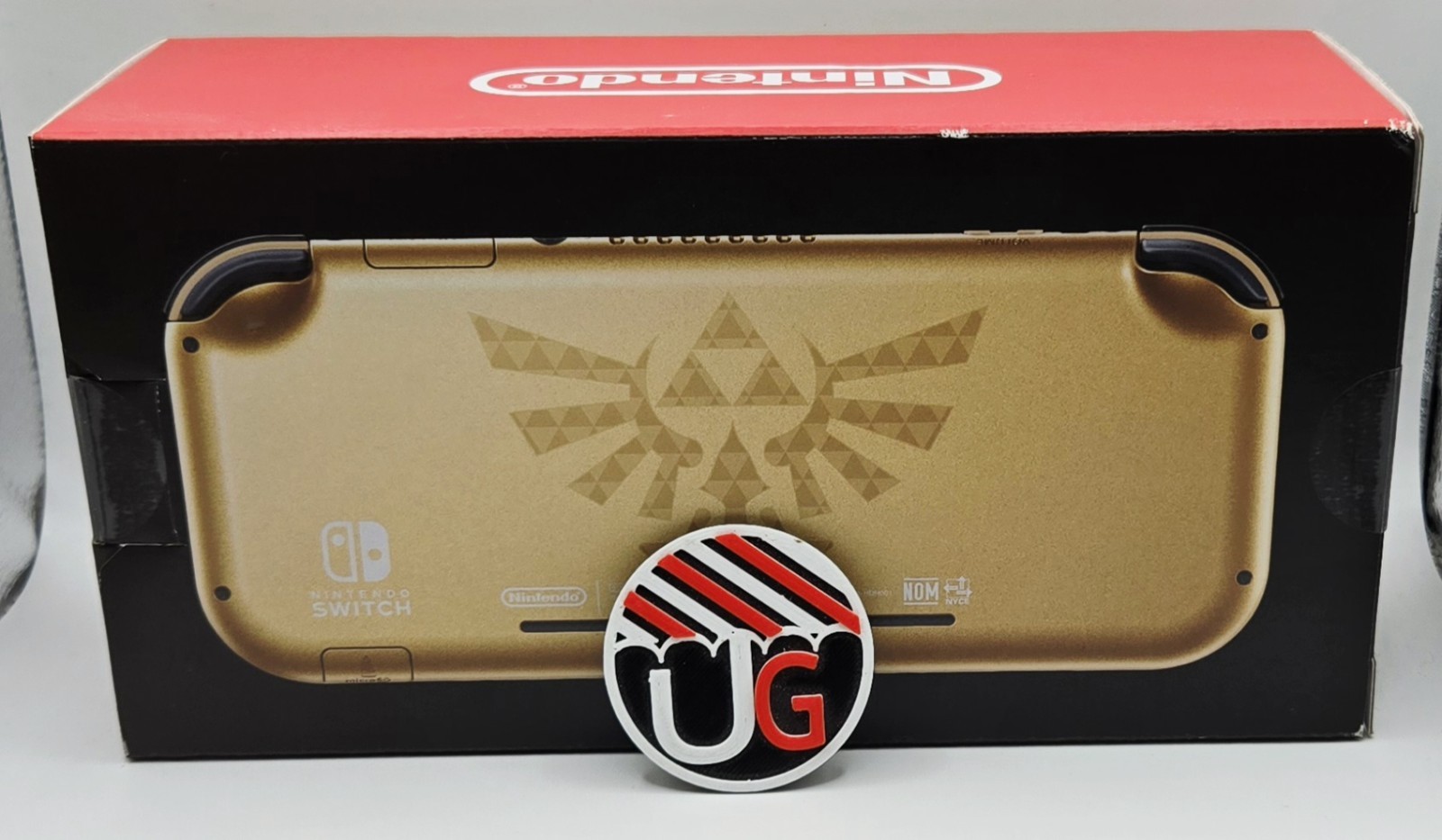 NEW Nintendo Switch Lite Hyrule Edition Gold (Includes 12 month Membership)