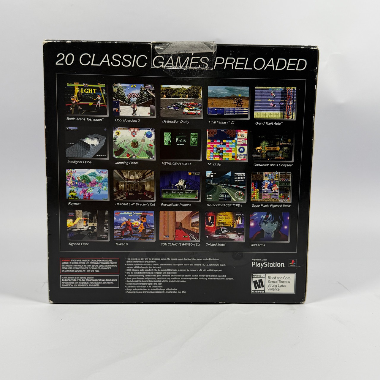 Sony PlayStation Classic Console Open Box
