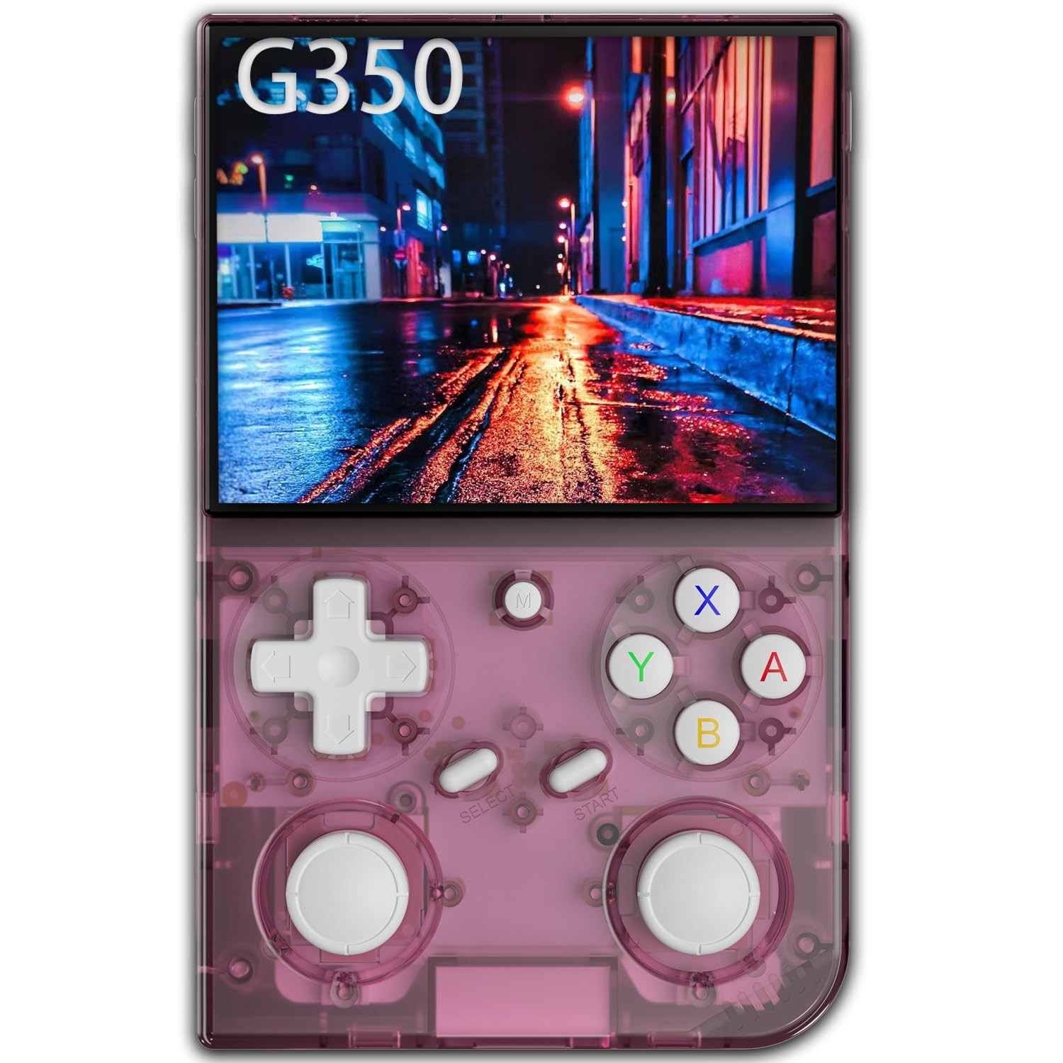 G350 Retro Game Console,Linux System RK3326 G350 Handheld Game Console Built-In