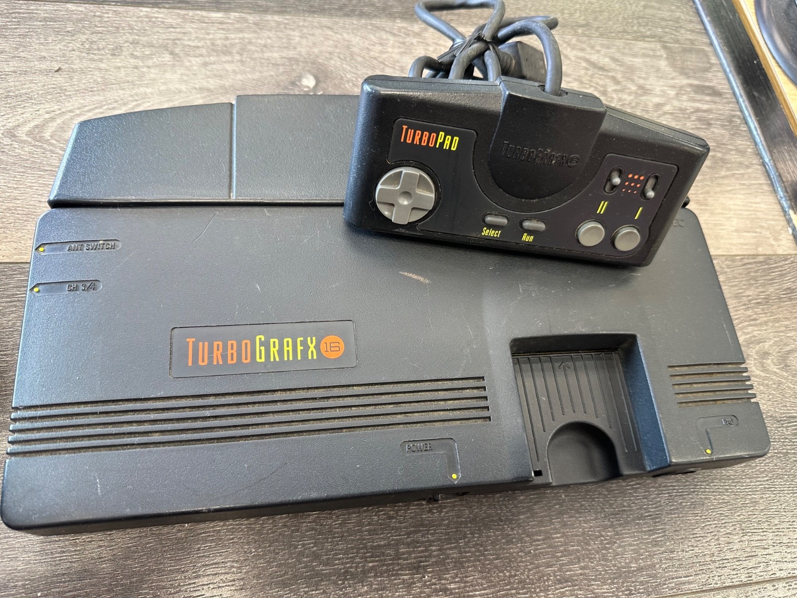 NEC Turbo Grafx-16 Console W/ Cables & OEM Controller – Tested Cleaned!