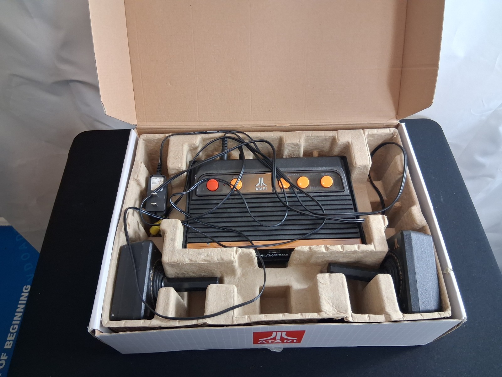 Atari Flashback 4 Classic Game Console 76 Built-In Games w/ 2 Wireless Controlle