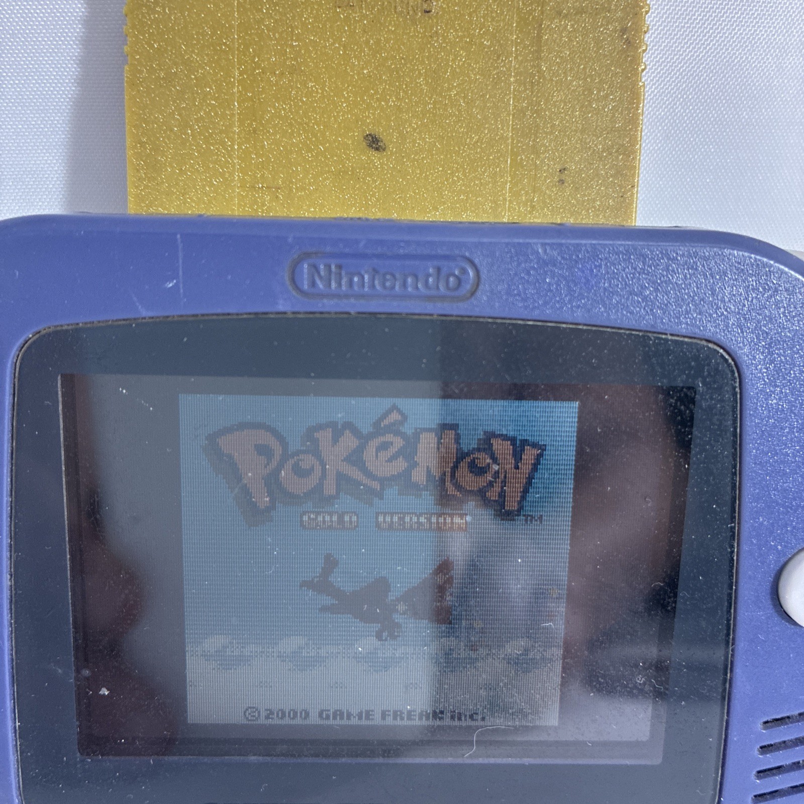 Nintendo Game Boy Advance Bundle Pokémon Red Silver Gold Tetris Spider-Man Shrek
