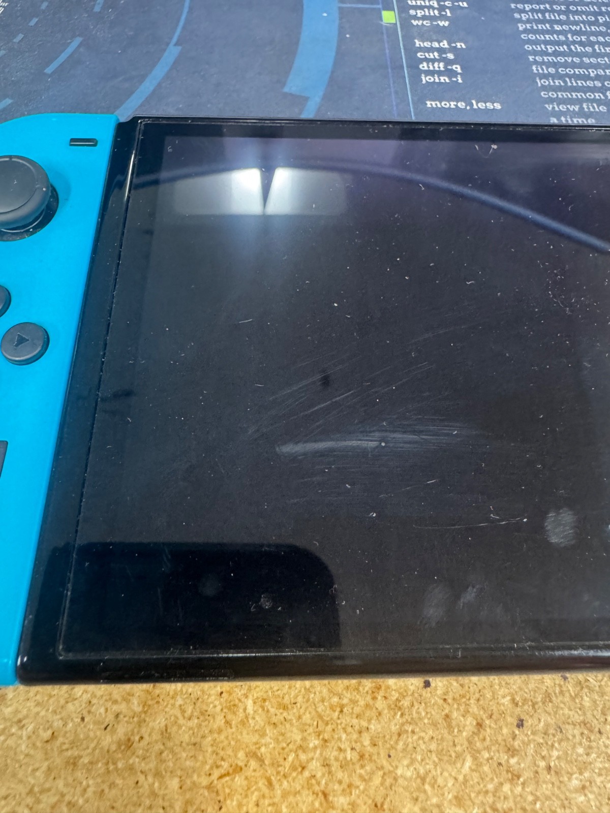 Nintendo Switch OLED Model HEG-001 Handheld Console – 64GB – Black/Neon Red/Neon