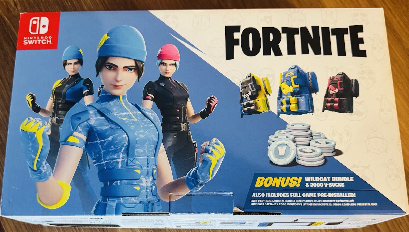 Nintendo Switch Fortnite Wildcat Bundle (No Code)