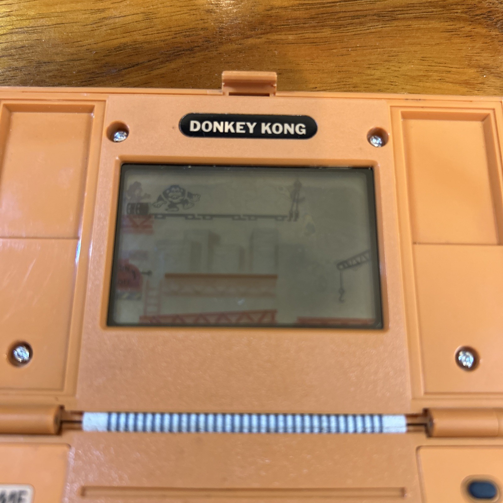 Nintendo Game & Watch Donkey Kong Model DK-52 Japan Made 1982 Partially Working