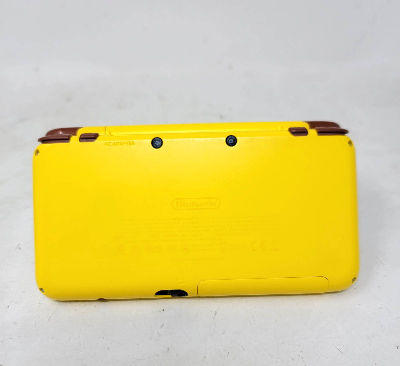 Nintendo 2DS XL Pikachu Edition Console W/ Charger & Stylus Tested Working