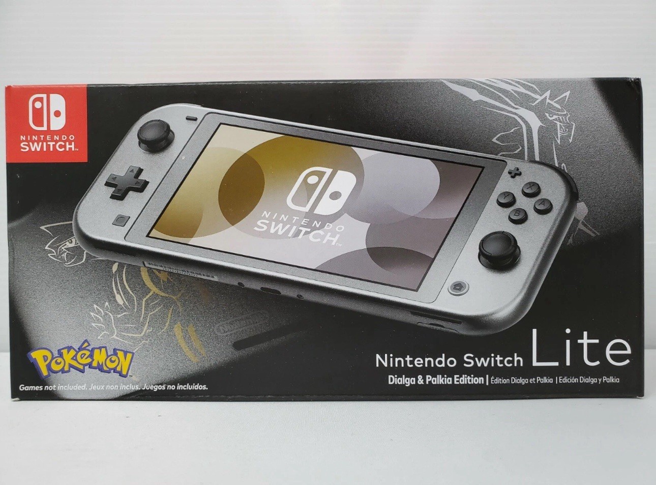 Nintendo Switch Lite: Pokemon Dialga & Palkia Edition – New/ Sealed (Rare)