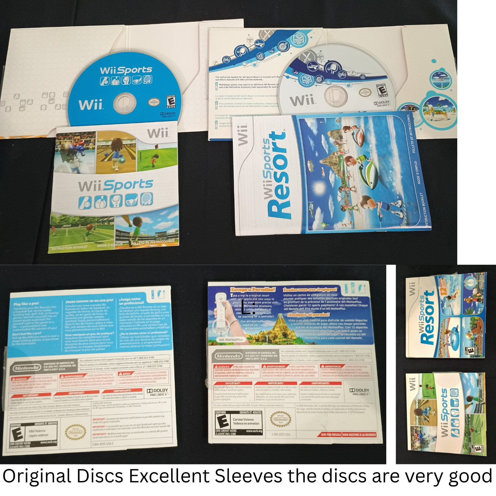 🎮 Nintendo Wii Console Boxed Complete Bundle – Sports, Mario & Rare Accessories